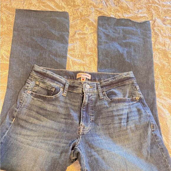 Lucky Brand Sweet Mid Rise Boot Dark Denim Jeans - Picture 3 of 6